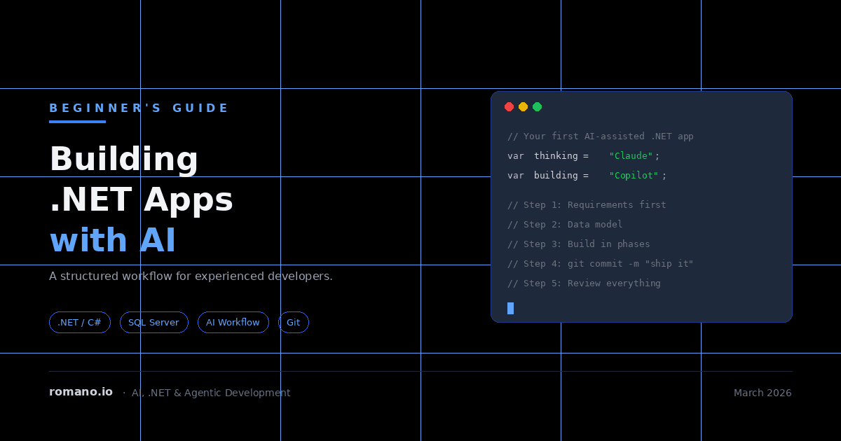 A Beginner's Guide to Building .NET Apps with AI